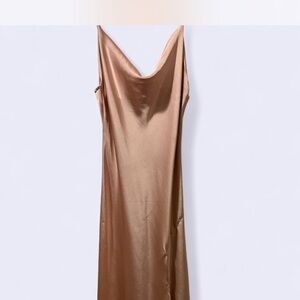 Elegant blush Pink Slip Dress